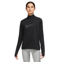 Nike Dri-Fit Swoosh Running Shirt Femme