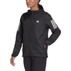 Adidas Own The Run Windbreaker Jacket Femme -Run Style Soldes 0aca8f75e43bc9269b1a1e25d251f3b26eabbf23 H59271 APP on model front transparent
