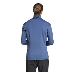 Adidas Terrex Polarfleece Full Zip Jacket Homme -Run Style Soldes 3ad40fcc5d2f6f94b4c5c1cea000c6a45e4ad2dc IB1817 5 APPAREL On Model Back View white 1