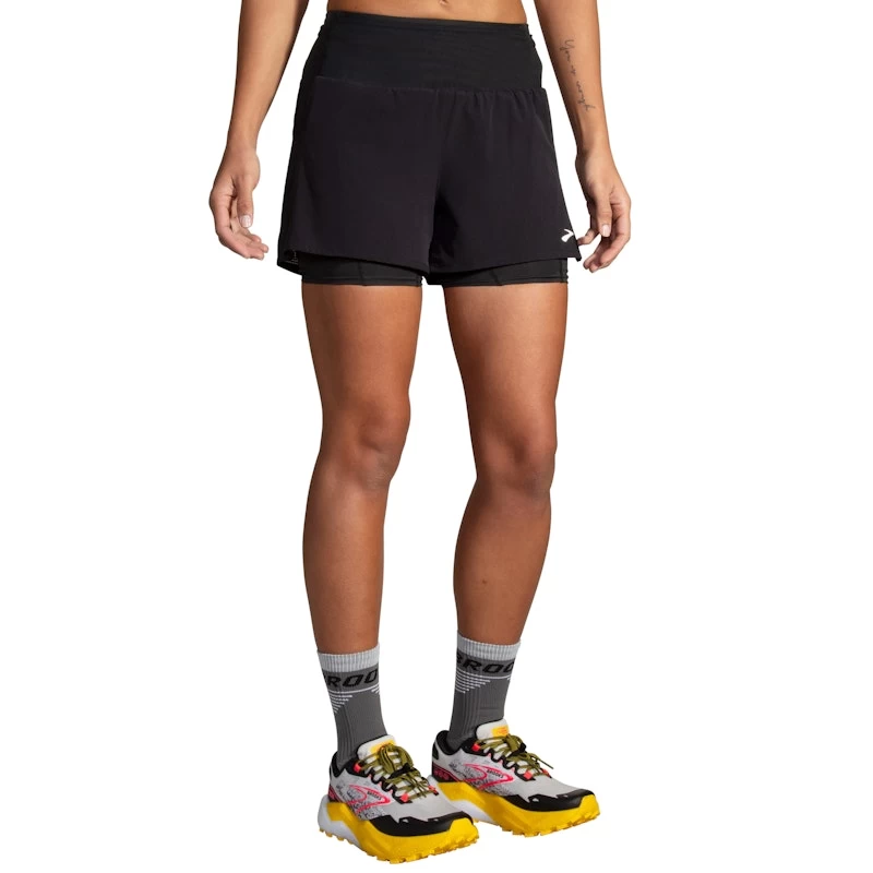 Brooks High Point 3 Inch 2in1 2.0 Short Femme 1 Brooks High Point 3 Inch 2in1 2.0 Short Femme