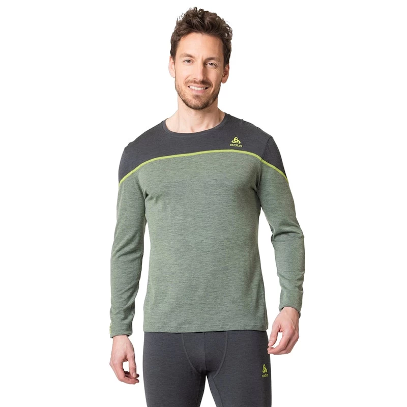 Odlo Revelstoke PW 150 Baselayer Crew Neck Shirt Homme 3 Odlo Revelstoke PW 150 Baselayer Crew Neck Shirt Homme – Image 3