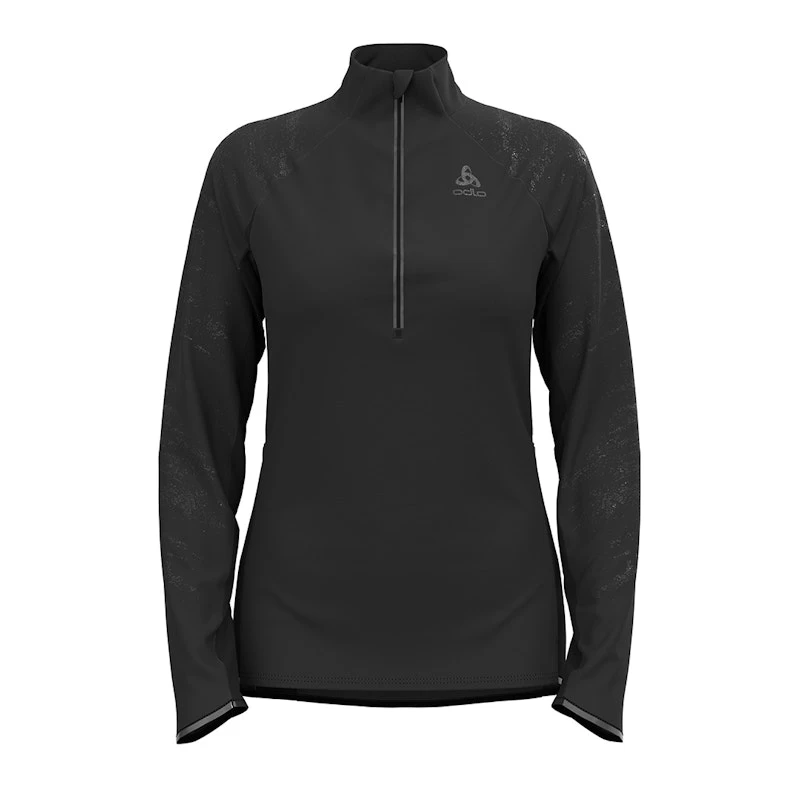 Odlo Zeroweight Ceramiwarm Reflective 1/2 Zip Midlayer Femme – Image 3