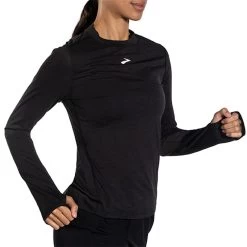 Brooks High Point Shirt Femme -Run Style Soldes e9791de06ea17a80ab2c394cefa07849f332790a 72 DPI RGB JPG 221637 001 MV High Point Long Sleeve 2